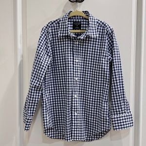 J Crew Boys' Ludlow shirt in Navy - Size 6-7